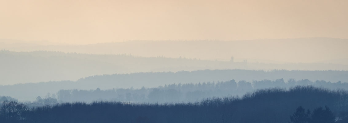 Fernblick auf Schloss Schaumburg / Hessen