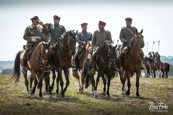 RossFoto Dana Krimmling. Deutscher Kavallerieverband, Schlacht bei Komarow 2020