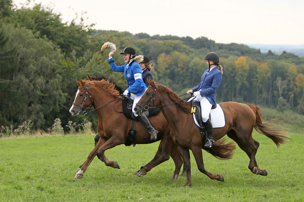 RossFoto - Dana Krimmling - Bunt wie der Herbst - Reiten im Herbst - Jagdreiten