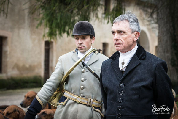 Chasse a courre Abbaye du val des Choues, RossFoto Dana Krimmling