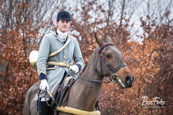 Chasse a courre Abbaye du val des Choues, RossFoto Dana Krimmling