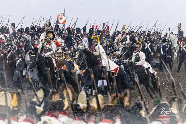 RossFoto Dana Krimmling, Schlacht bei Austerlitz 1805, Battle of Austerlitz, Reenactment 2022, Mark Schneider, Napoleon, Kavallerie, Kavalleriereiten