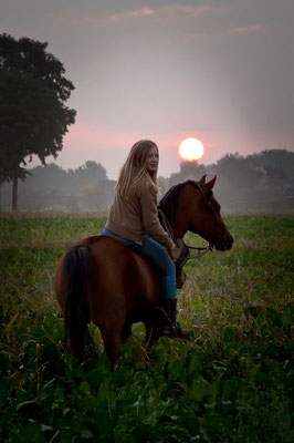 RossFoto Pferdefotografie Fotografien vom Wanderreiten Westernreiten Freiberger Pferde Quarter Horses