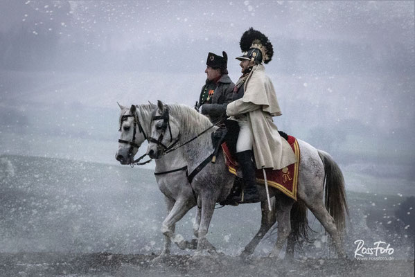 RossFoto Dana Krimmling, Schlacht bei Austerlitz 1805, Battle of Austerlitz, Reenactment 2022, Mark Schneider, Napoleon, Kavallerie, Kavalleriereiten