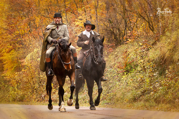 Chasse a courre Abbaye du val des Choues, RossFoto Dana Krimmling