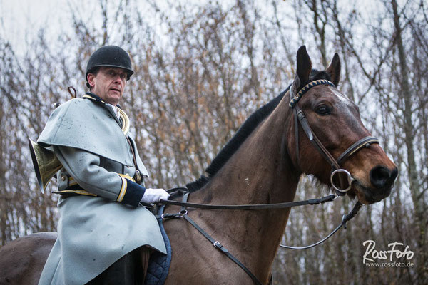 Chasse a courre Abbaye du val des Choues, RossFoto Dana Krimmling