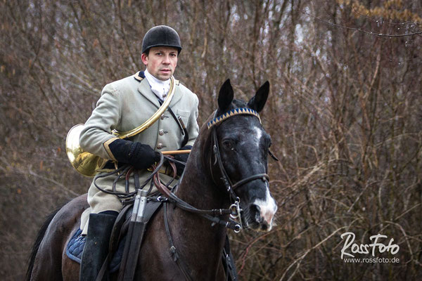 Chasse a courre Abbaye du val des Choues, RossFoto Dana Krimmling