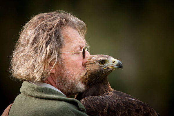 RossFoto Dana Krimmling Pferdefotografie Fotografien vom Wanderreiten Theo Blaickner Steinadler Beizjagd Falkner