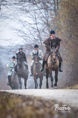 Chasse a courre Abbaye du val des Choues, RossFoto Dana Krimmling