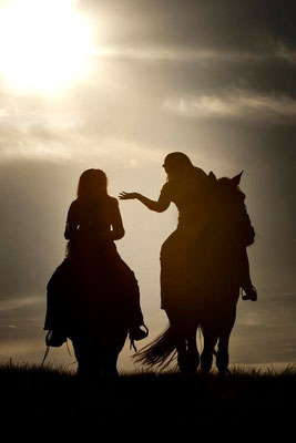 RossFoto Pferdefotografie Fotografien vom Wanderreiten Westernreiten Freiberger Pferde Quarter Horses