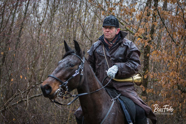 Chasse a courre Abbaye du val des Choues, RossFoto Dana Krimmling