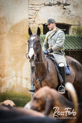 Chasse a courre Abbaye du val des Choues, RossFoto Dana Krimmling