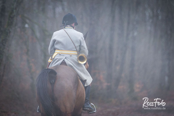 Chasse a courre Abbaye du val des Choues, RossFoto Dana Krimmling