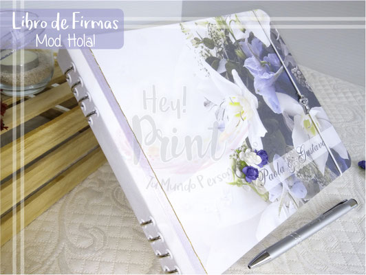 Hey!Print - Libro de Firmas Mod. Hola!