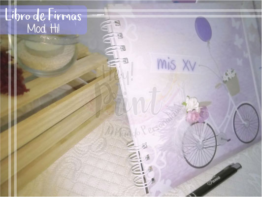 Hey!Print - Libro de Firmas Mod. Hi!
