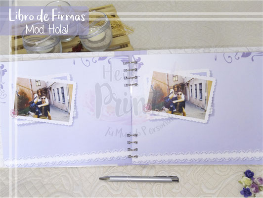Hey!Print - Libro de Firmas Mod. Hola!