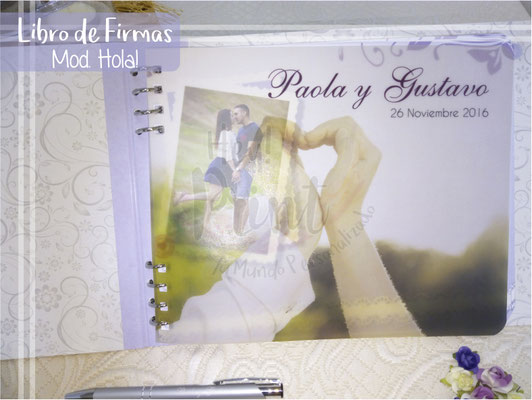 Hey!Print - Libro de Firmas Mod. Hola!
