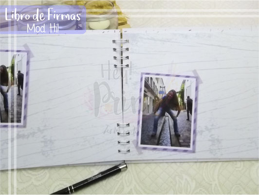 Hey!Print - Libro de Firmas Mod. Hi!