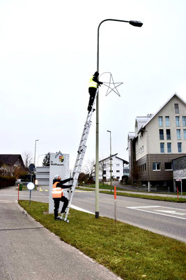 Weihnachtsbeleuchtung Bubikon/Wolfhausen (ehrenamtlich)