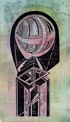 Der Späher (Funkdienst) V - 2018 - 170 x 105 cm