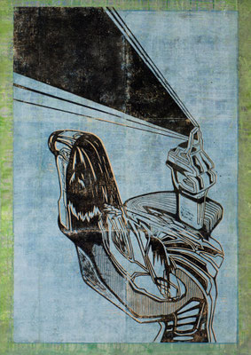 Der Strahler II - 2016 - 130 x 70 cm