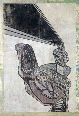 Der Strahler III - 2016 - 130 x 70 cm