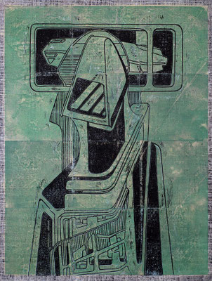 Der Beobachter III - 2017 - 170 x 130 cm