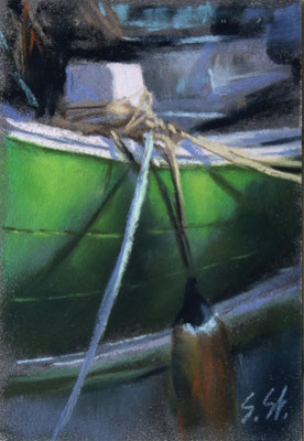 Grüne Bordwand, 10 x 15 cm, nicht mehr erhältlich