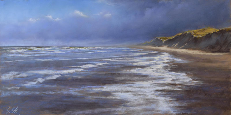 Nasskalt, 25 x 50 cm, Pastell, nicht mehr erhältlich