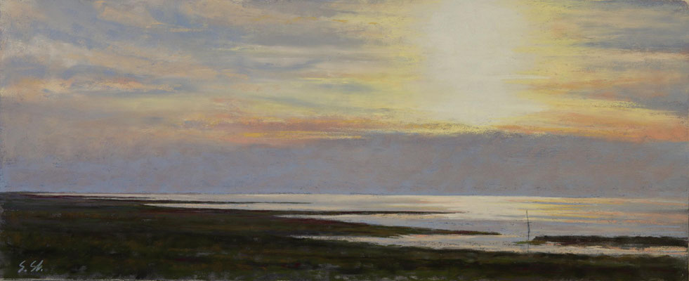 Ein Stiller Moment, 17 x 40 cm, Pastell, nicht mehr erhältlich