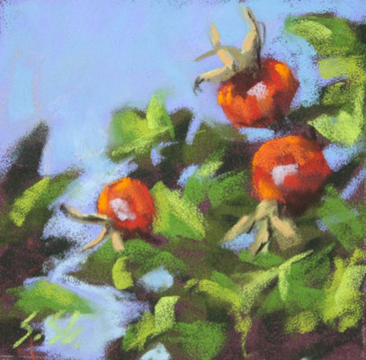 Farbspiel, 10 x 10 cm, Pastell, nicht mehr erhältlich