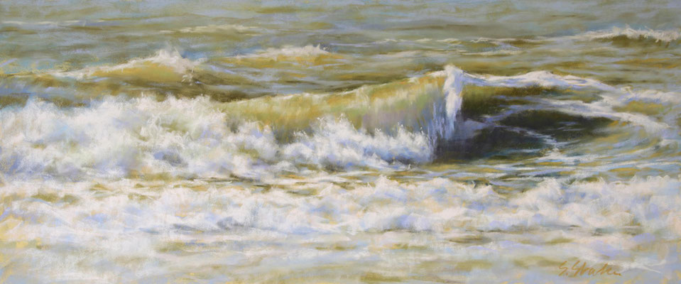 Der Sommer lädt ein, 25 x 60 cm, Pastell, nicht mehr erhältlich