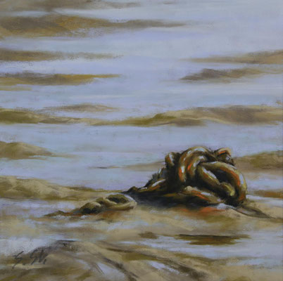 Hups..., 20 x 20 cm, Pastell, nicht mehr erhältlich