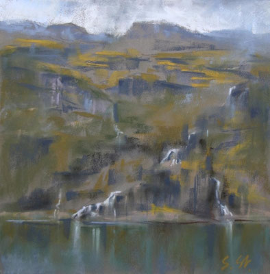 Wasserland, Norwegen, Pastell