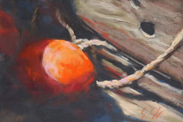 Leuchtkugel, 10 x 15 cm, Pastell
