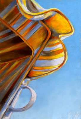 Sommertagsglück, 16 x 24 cm, Pastell