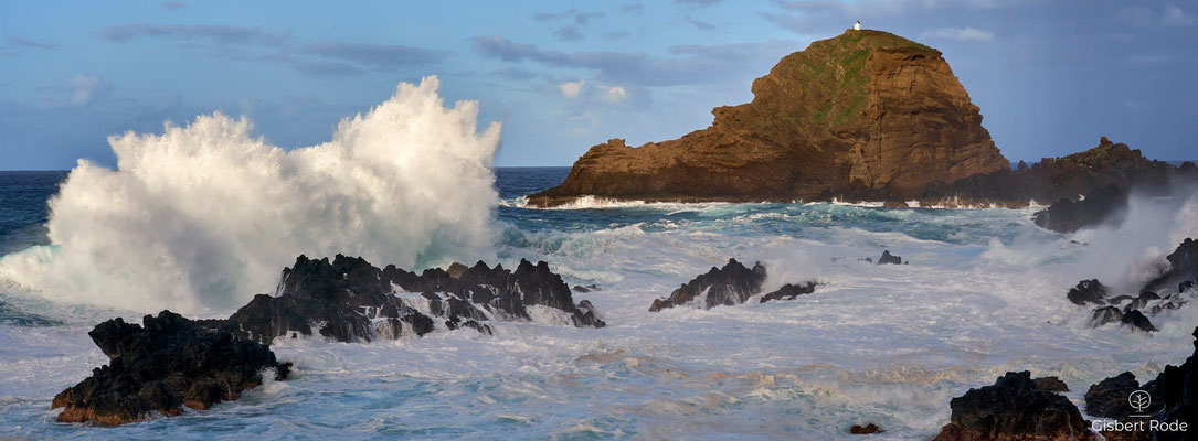 Wilde Nordküste Madeiras bei Porto Moniz
