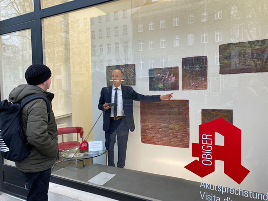 Akutsprechstunde: Enrico Niemann In Betrieb am 30. April 2021. Moderation: Stefano Gualdi