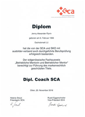 Dipl. Coach SCA