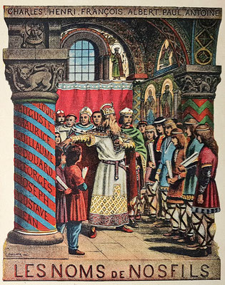 Charlemagne Cahier-titre de la série