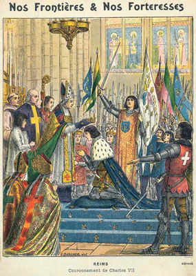 Reims -Couronnement de Charles VII
