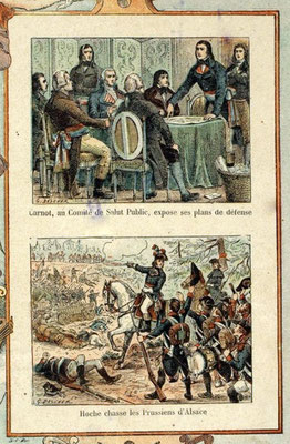 Carnot au comité de salut public expose ses plans de défense - Hoche chasse les Prussiens d'Alsace