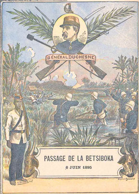 Général DUCHESNE - Passage de la Betsiboka (6 juin 1895)