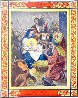 Marie - Sainte Marie - Adoration des mages