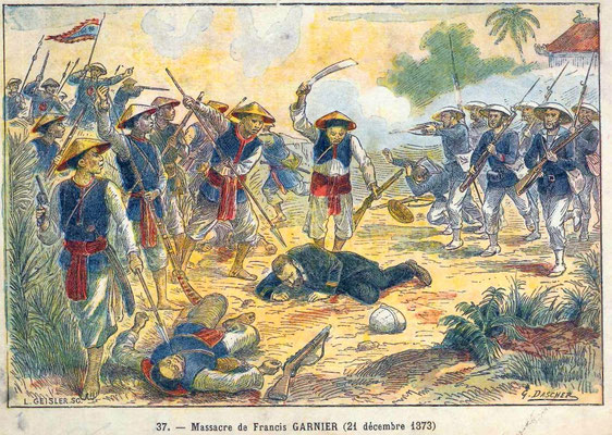 37D - Massacre de Francis Garnier (21 décembre 1873)