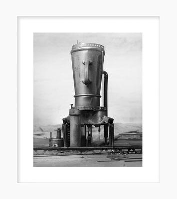 Ustensiles: Petite Cafetière, 24 X 30 cm sous passe de 36 X 42 cm, 2018
