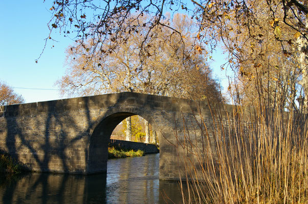 le pont de Caylus à Portiragnes