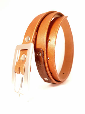 Ceinture Cuir largeur 2cm