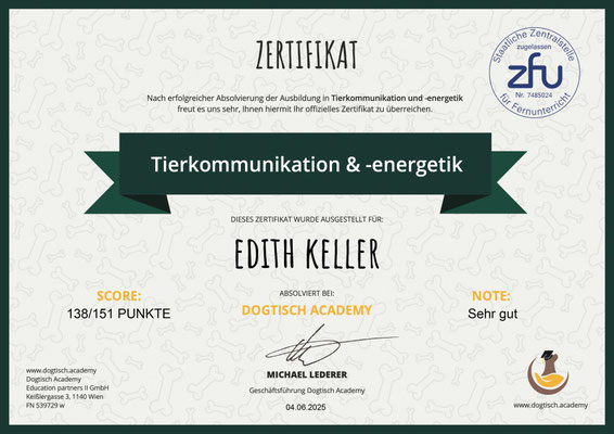 Zertifikat