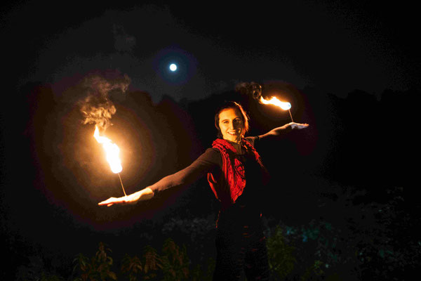 Tanz mit dem Feuer | Foto: Daniel Tetzel